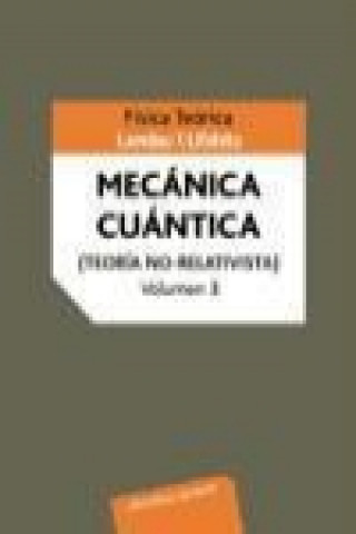 Könyv Mecánica cuántica no-relativista 