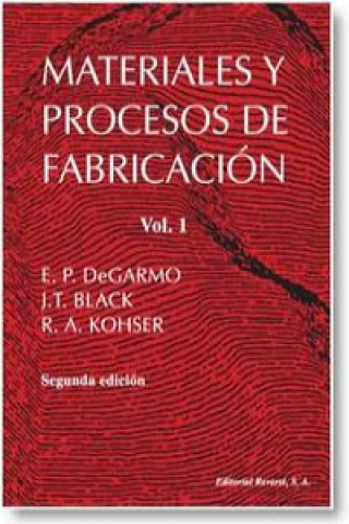 Kniha Materiales y procesos de fabricación J. Temple Black
