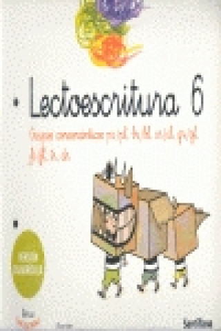 Buch Lectoescritura, 6 Educación Infantil, (versión cuadrícula) 