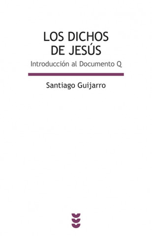 Buch Los dichos de Jesús: introducción al Documento Q SANTIAGO GUIJARRO OPORTO