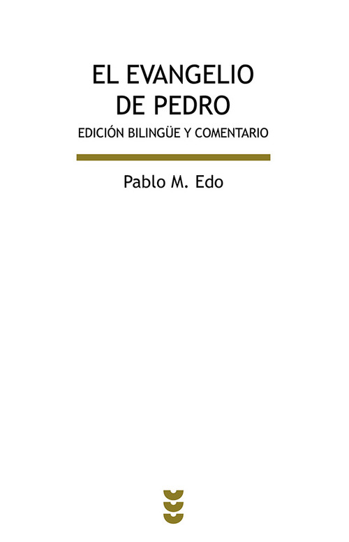 Книга El evangelio de Pedro 
