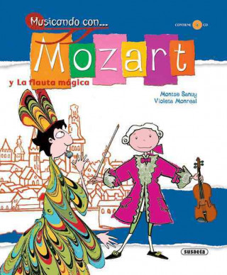 Kniha Musicando con Mozart MONTSE SANUY
