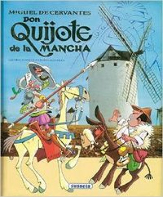 Carte Don Quijote de la Mancha CERVANTES