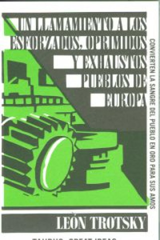 Kniha Un llamamiento a los esforzados, oprimidos y exhaustos pueblos de Europa Leon Trotsky