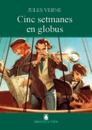 Carte Cinc setmanes en globus Jules Verne