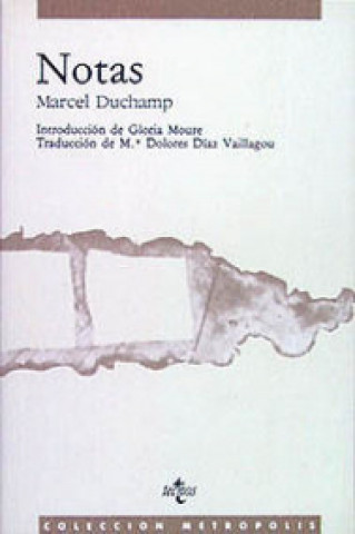 Kniha Notas Marcel Duchamp