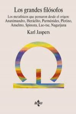 Könyv Los grandes filósofos : los metafísicos que pensaron desde el origen : Anaximandro, Heráclito, Parménides ... Karl Jaspers