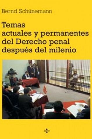 Kniha Temas actuales y permanentes del derecho penal después del milenio Bernd Schüneman