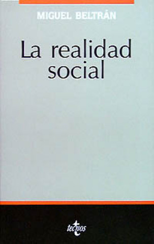 Knjiga La realidad social Miguel Beltrán Villalva