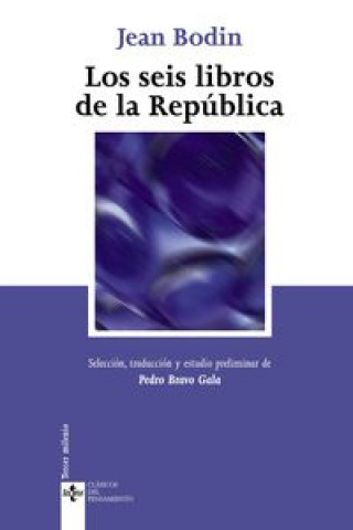 Książka Los seis libros de la República Jean Bodin