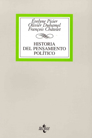 Könyv Historia del pensamiento político François Châtelet