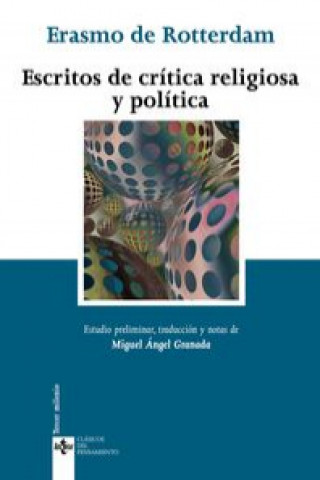 Kniha Escritos de crítica religiosa y política Erasmo de Rotterdam