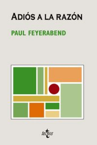 Carte Adiós a la razón Paul Feyerabend