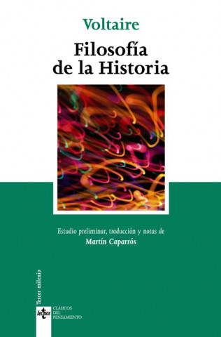 Kniha Filosofía de la historia Voltaire