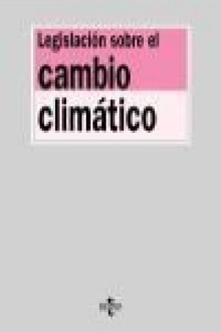 Carte Legislación sobre el cambio climático 