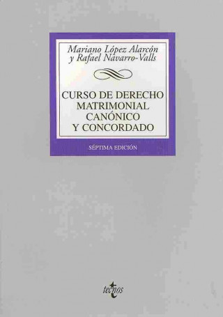 Knjiga Curso de Derecho matrimonial canónico y concordado 