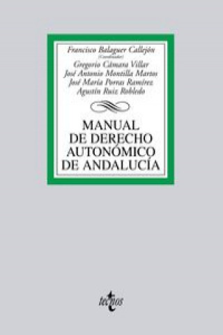 Kniha Manual de Derecho Autonómico de Andalucía 