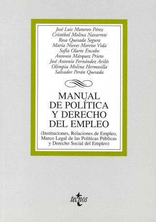 Książka Manual de política y derecho del empleo 