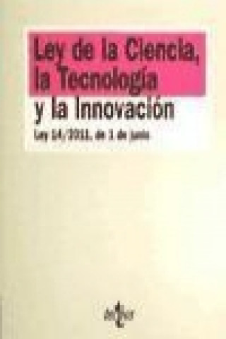 Kniha Ley de la Ciencia, la Tecnología y la Innovación 