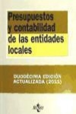 Carte Presupuestos y contabilidad de las entidades locales 