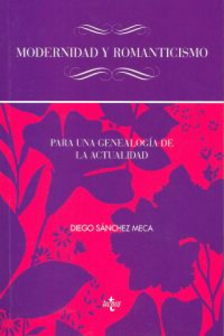 Książka Modernidad y romanticismo : para una genealogía de la actualidad Diego Sánchez Meca