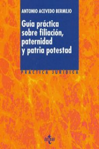 Knjiga Guía práctica sobre filiación, paternidad y patria potestad Antonio Acevedo Bermejo