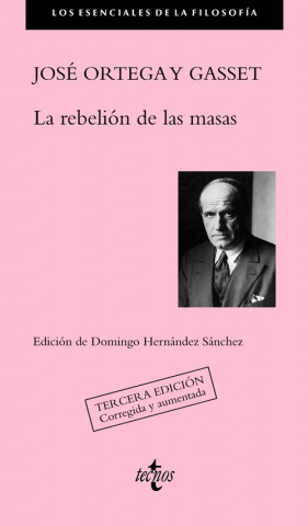 Book La rebelión de las masas JOSE ORTEGA Y GASSET