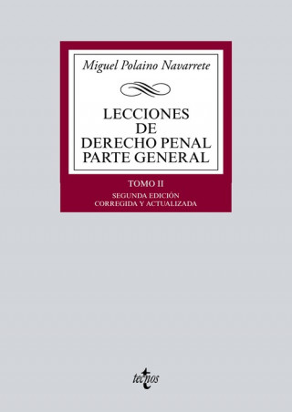 Kniha Lecciones de Derecho Penal. Parte general MIGUEL POLAINO NAVARRETE