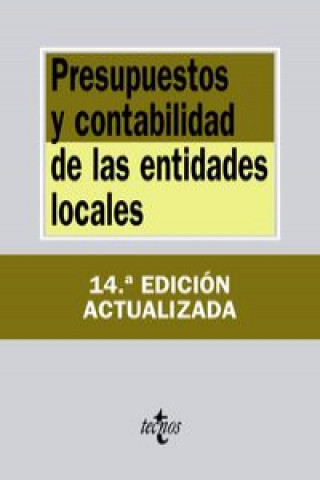 Carte Presupuestos y contabilidad de las entidades locales 