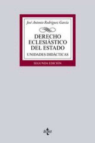 Knjiga Derecho eclesiástico del estado : unidades didácticas 