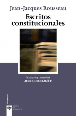 Kniha Escritos constitucionales JEAN-JACQUES ROUSSEAU
