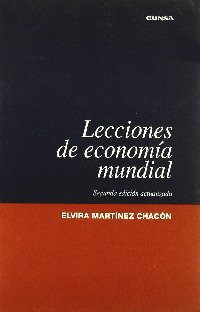 Kniha Lecciones de economía mundial Elvira Martínez Chacón