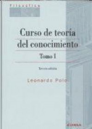 Książka Curso de Teoría del Conocimiento Tomo I 