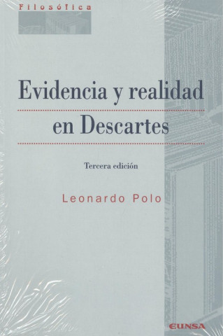 Książka Evidencia y realidad en Descartes Leonardo Polo