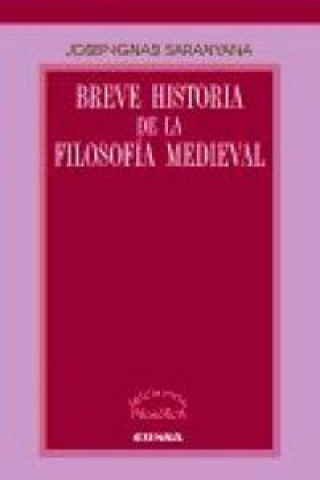 Книга Breve historia de la filosofía medieval Josep-Ignasi Saranyana Closa