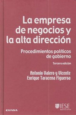 Carte La empresa de negocios y la alta dirección : procedimientos políticos de gobierno Enrique Taracena Figueroa