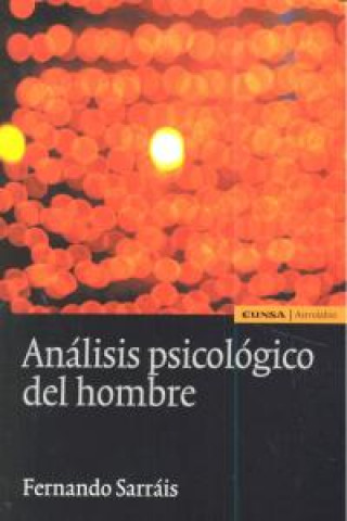 Book Análisis psicológico del hombre Fernando Sarráis Oteo