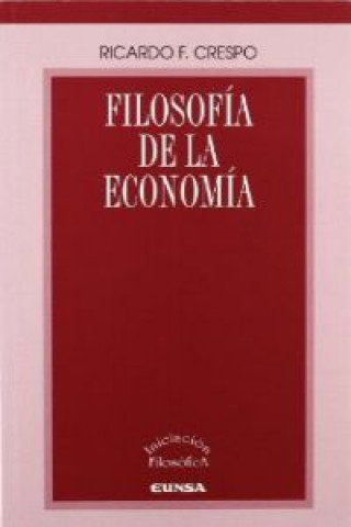 Carte Filosofía de la economía Ricardo Crespo