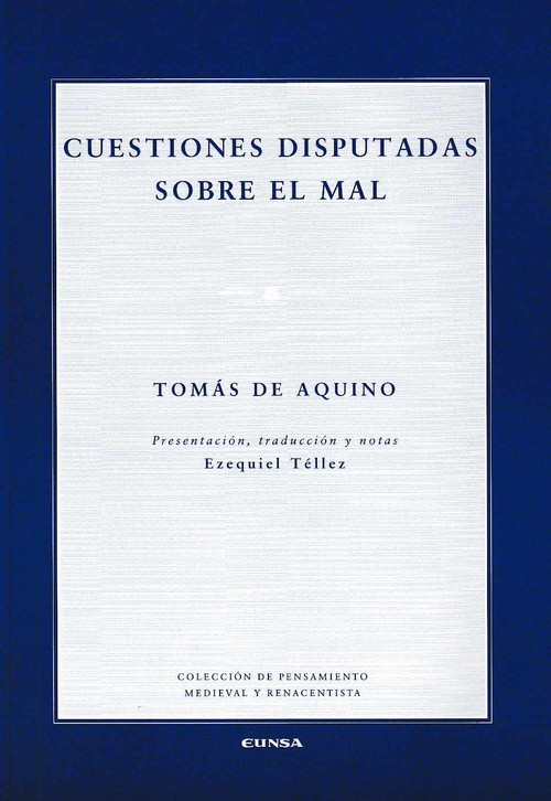 Buch Cuestiones disputadas sobre el mal 