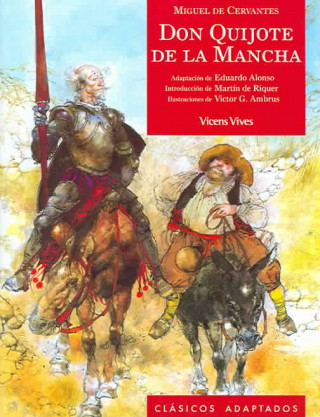 Book Don Quijote de la Mancha, ESO. Material auxiliar Miguel de Cervantes Saavedra
