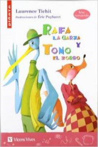 Libro Rafa la garza y Tono el zorro, Educación Primaria. Material auxiliar (letra manuscrita) Ramon Masnou Ferrer