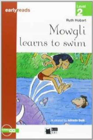 Libro Mowgli learns to swim, idiomas, Educación Primaria. Material auxiliar Cideb Editrice