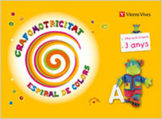 Buch Espiral Colors, grafomotricitat, llengua, 1 Educació Infantil, 3-4 anys Antonio Gallego Lorca