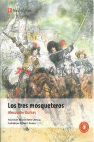 Knjiga Los tres mosqueteros, ESO. Material auxiliar Alexandre Dumas