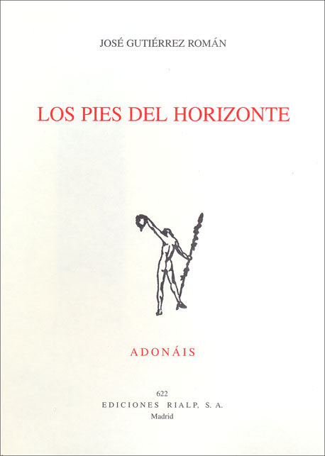 Kniha Los pies del horizonte José Gutiérrez Román