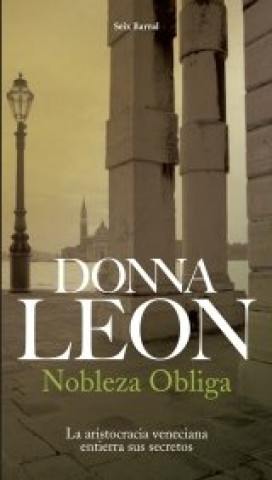 Kniha Nobleza obliga Donna Leon