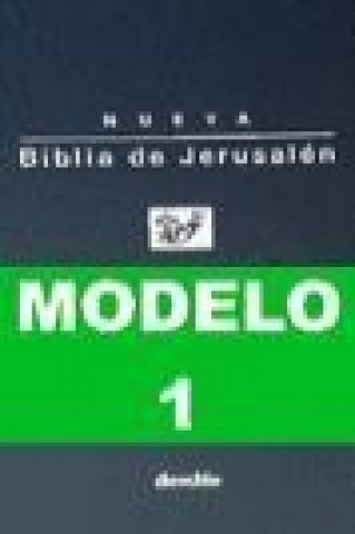 Carte Biblia de Jeruralén. Modelo 1 Escuela Bíblica de Jerusalén