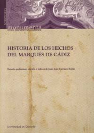 Книга Historia de los hechos del Marqués de Cádiz 