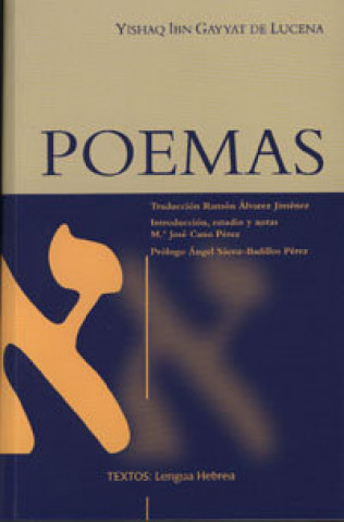 Kniha Poemas Yishaq Ibn Gayyat