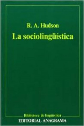 Carte La sociolingüística R. A. Hudson